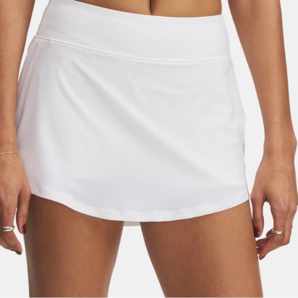 Under Armour Vanish Flex Woven Skort in White Size Medium